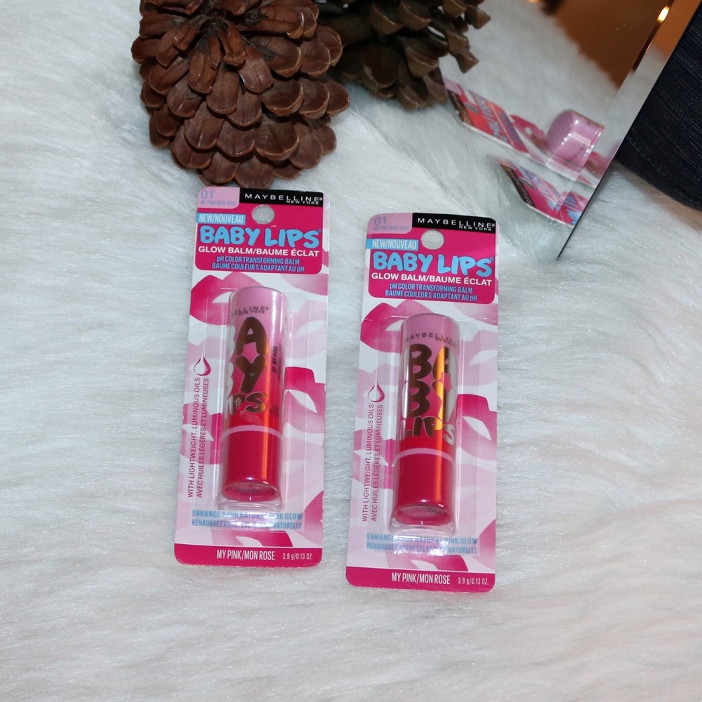 2 Maybelline Baby Lips Glow Balms